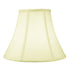 12"W x 10"H  SLIP UNO FITTER Egg Shell Shantung Bell Lampshade
