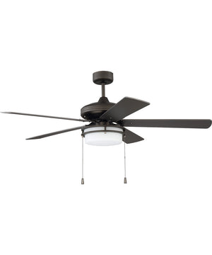 Stonegate 2-Light LED Ceiling Fan (Blades Included) Espresso