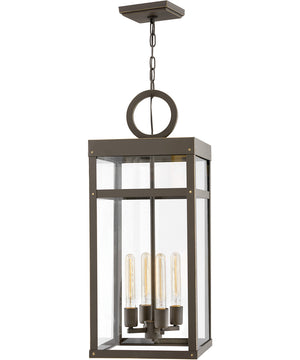 Porter 4-Light Large Outdoor Single Tier in Oil Rubbed Bronze