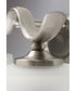 Inspire 3-Light Etched Glass Traditional Bath Vanity Light Brushed Nickel