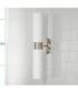 Theo 2-Light Sconce Brushed Nickel