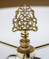 3"H Polished Brass Cipher Finial