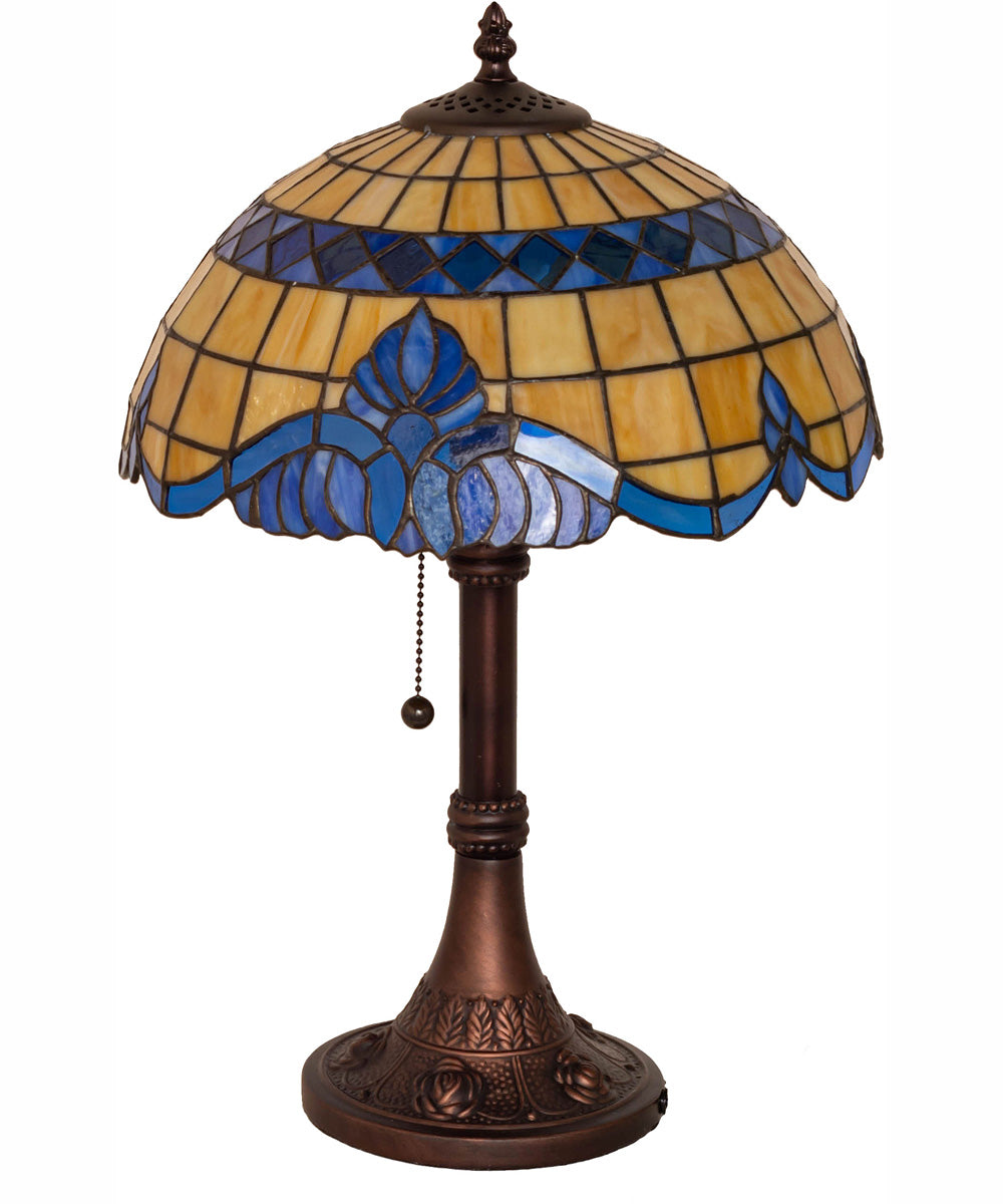 17" High Baroque Accent Lamp