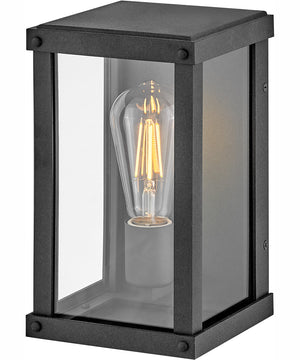 Beckham 1-Light Extra Small Wall Mount Lantern in Aged Zinc