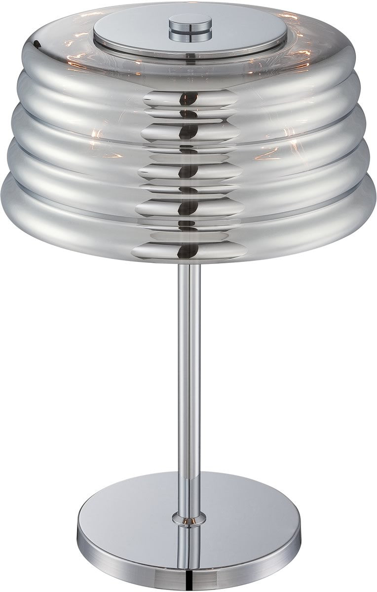 Lite Source Venice 3-Light Table Lamp Chrome EL30135