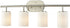 Elk Lighting Pemlico 4-Light Vanity Satin Nickel/White Glass 571334