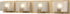Elk Lighting Ridgecrest 4-Light Vanity Satin Brass/Frosted Cast Glass 119734
