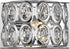 Elk Lighting Tessa 1-Light Vanity Polished Chrome/Clear Crystal 811501