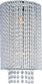 ET2 Spiral 2-Light Xenon Wall Sconce Polished Chrome E2313110PC