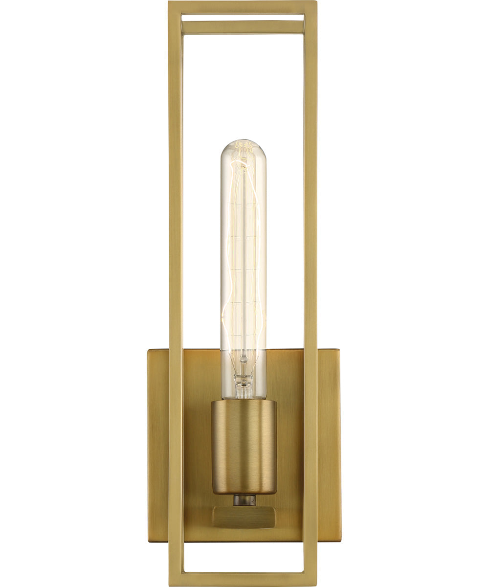 Leighton Small 1-light Wall Sconce Weathered Brass