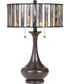 Roland Small 2-light Table Lamp Valiant Bronze