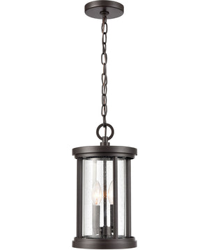 Brison 2-Light Outdoor Hanging  Oil Rubbed Bronze