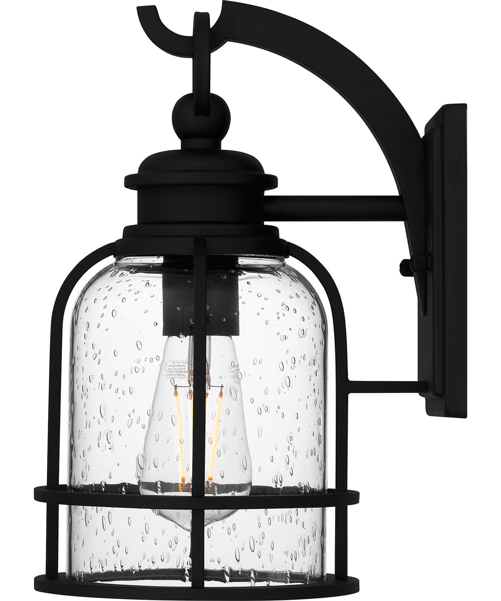 Bowles Small 1-light Outdoor Wall Light Earth Black