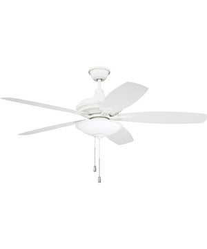 Jamison 1-Light LED Ceiling Fan (Blades Included) White