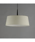 Paramount 16 inch LED Pendant Natural Aged Brass