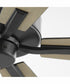 6" Ovation Ceiling Fan Matte Black