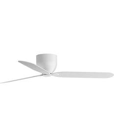 Lowell 52 inch 3-Blade Hugger Fan (No Light) Matte White