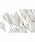 Flora 3-Light Large Convertible Semi-Flush Mount in Textured Plaster