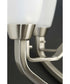 Wisten 1-Light Etched Glass Modern Mini-Pendant Light Brushed Nickel