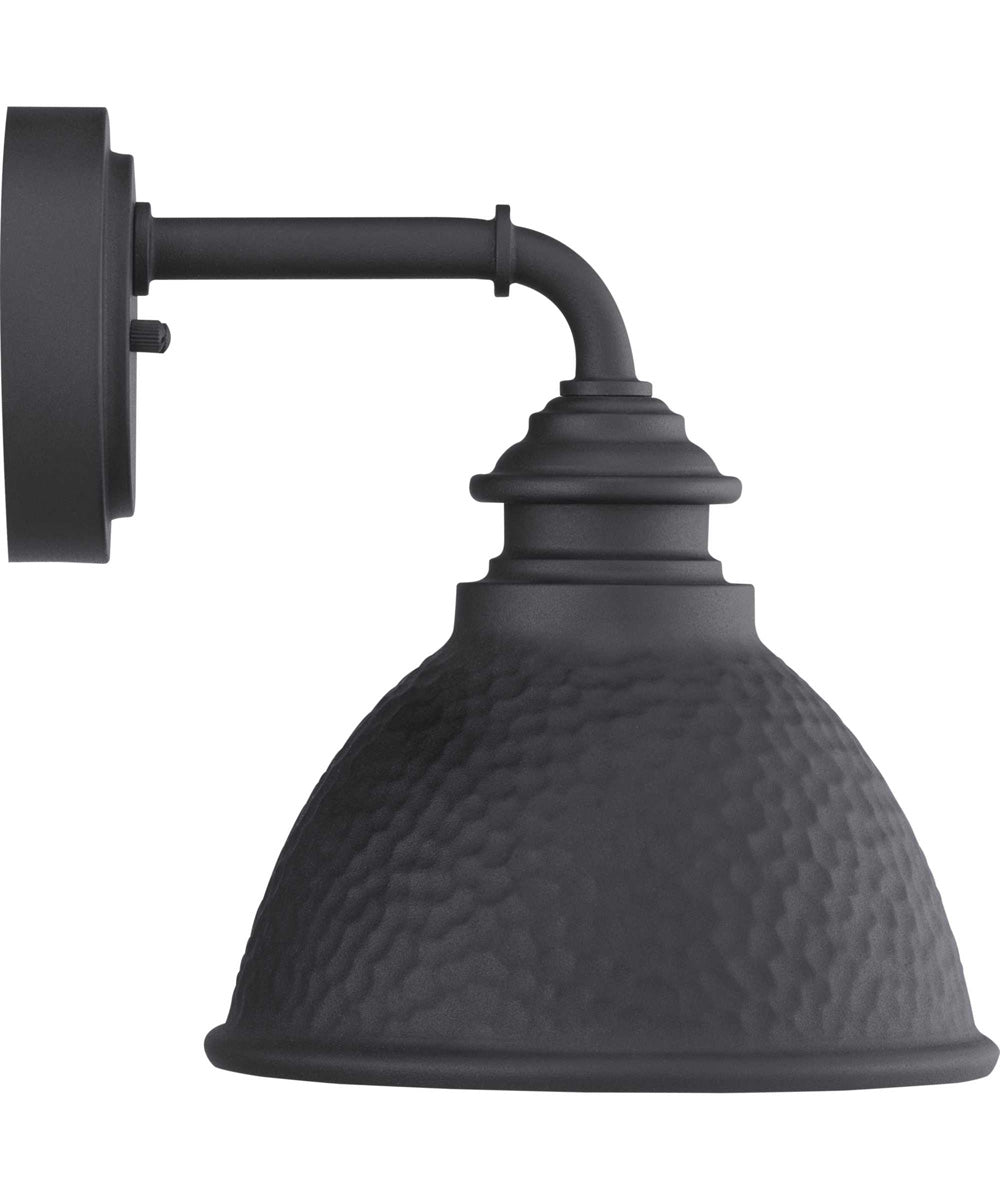 Englewood 1-Light Small Wall Lantern Textured Black