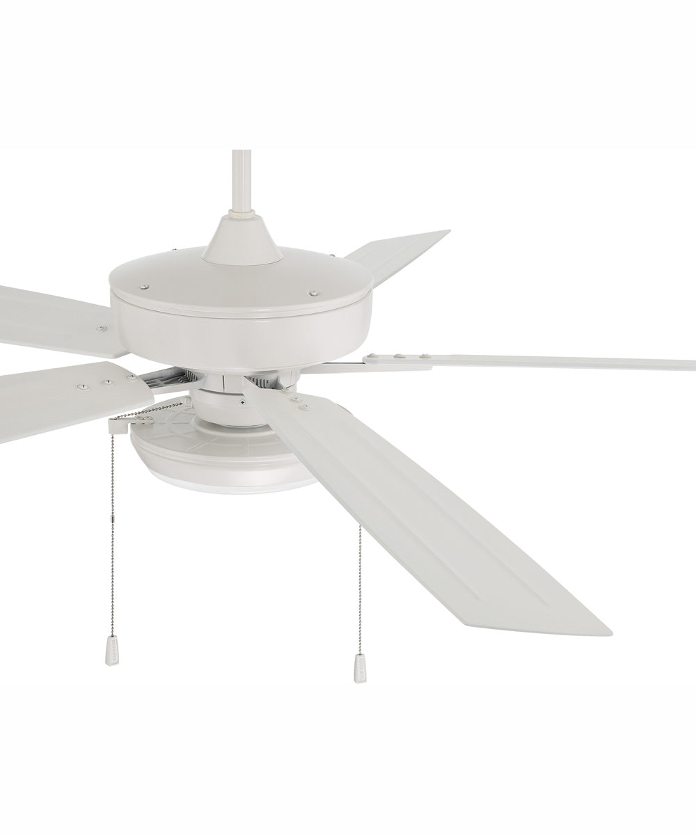 60" Outdoor Super Pro 119 1-Light Indoor/Outdoor Ceiling Fan White
