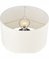 Daher 26'' High 1-Light Table Lamp - Black - Includes LED Bulb