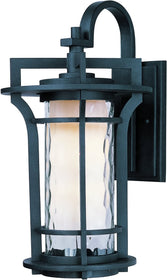 18"H Oakville LED 1-Light Outdoor Wall Lantern Black Oxide