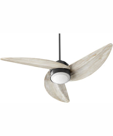 Trinity 1-light LED Ceiling Fan Textured Black