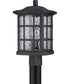 Stonington Large 1-light Outdoor Post Light Mystic Black