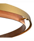Fagan 33.5'' Wide Integrated LED Pendant - Brushed Brass/Ebony Bronze