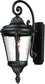 22"H Sentry 1-Light Outdoor Wall Sconce Black