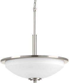 Replay 3-Light Inverted Pendant Brushed Nickel