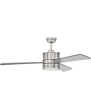Morrison 1-Light Specialty Ceiling Fan (Blades Included) Brushed Polished Nickel