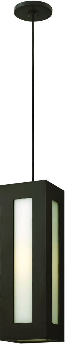 Hinkley Dorian 1-Light Outdoor Pendant Light Bronze 2192BZ-LED