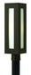 Hinkley Dorian 1-Light Outdoor Post Light Bronze 2191BZ-LED