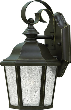 12"H Edgewater 1-Light Outdoor Wall Light Oil Rubbed Bronze