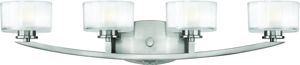 Hinkley Meridian 4-Light Bath Light Brushed Nickel 5594BN-LED