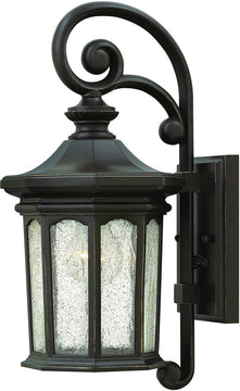 17"H Raley 1-Light Outdoor Wall Light Oil Rubbed Bronze
