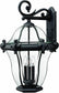 Hinkley San Clemente 4-Light Extra-Large Outdoor Wall Lantern Museum Black 2446MB