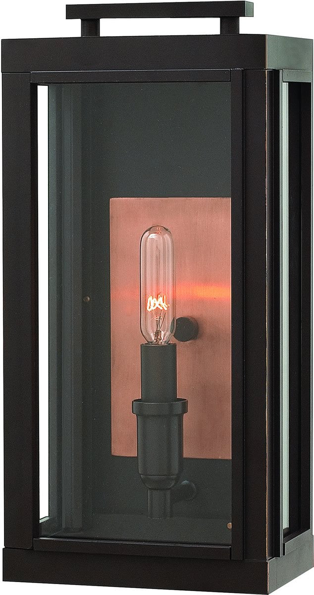 Hinkley Sutcliffe 1-Light Outdoor Wall Light Oil Rubbed Bronze 1961OZ