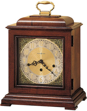 15"H Samuel Watson Mantel Clock Windsor Cherry