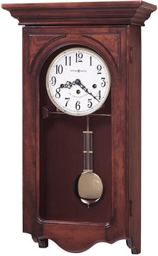 24"H Jennelle Wall Clock Polished Brass