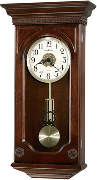 27"H Jasmine Wall Clock Distressed Hampton Cherry