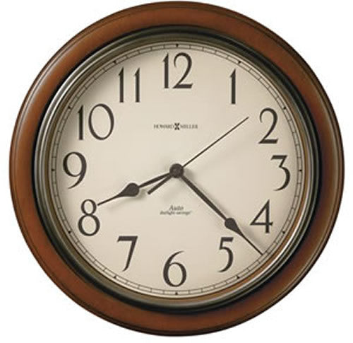 Howard Miller Talon Wall Clock Medium Brown 625417