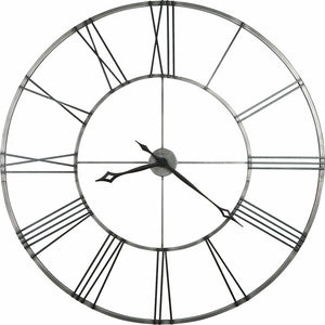 49"H Stockton Wall Clock in Brushed Aged Nickel