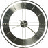 Howard Miller Stapleton Wall Clock in Brushed Nickel 625520