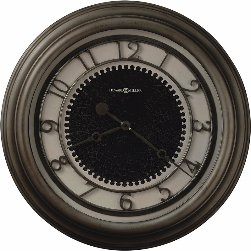 Howard Miller Kennesaw Wall Clock in Antique Nickel 625526