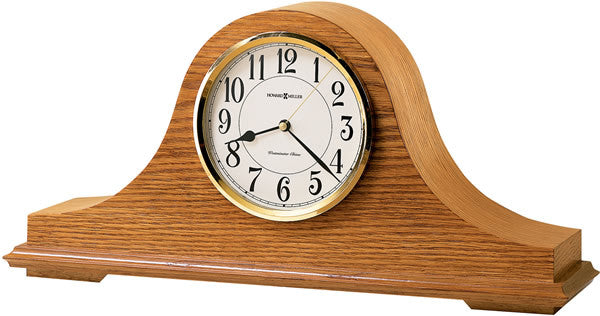 Howard Miller Nicholas Mantel Clock Golden Oak 635100