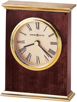 6"H Laurel Wood Alarm Clock Rosewood Hall