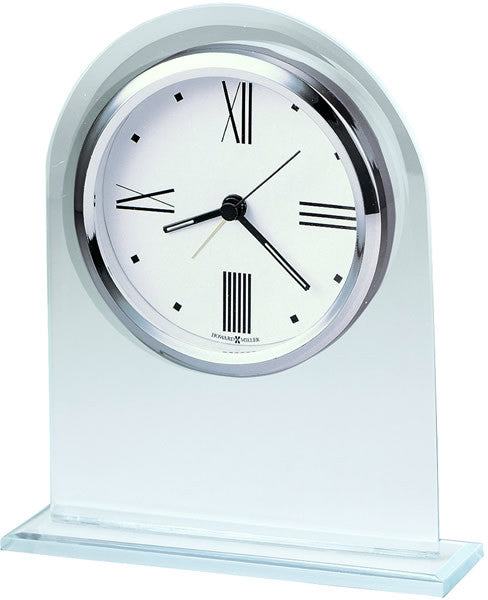 Howard Miller Regent Alarm Clock Glass 645579